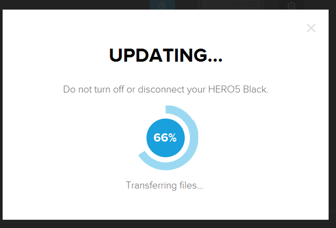 GoPro Ace Media Update Firmware HERO5
